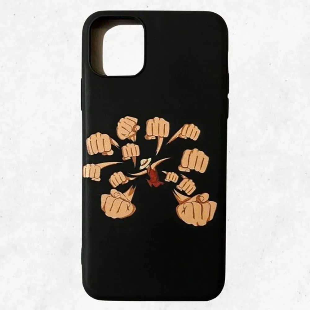 For iPhone 11 Pro Max 3 Cases Base Shark Colorful Lion Gomu Gomu‎ No Gatling Men